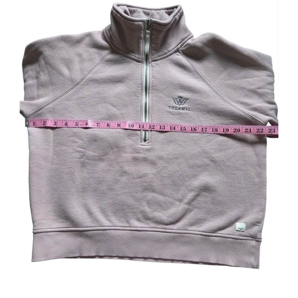 Vuori Restore Half Zip Hoodie No Tag Fits M Organic Cotton Blend French Terry - Picture 6 of 7